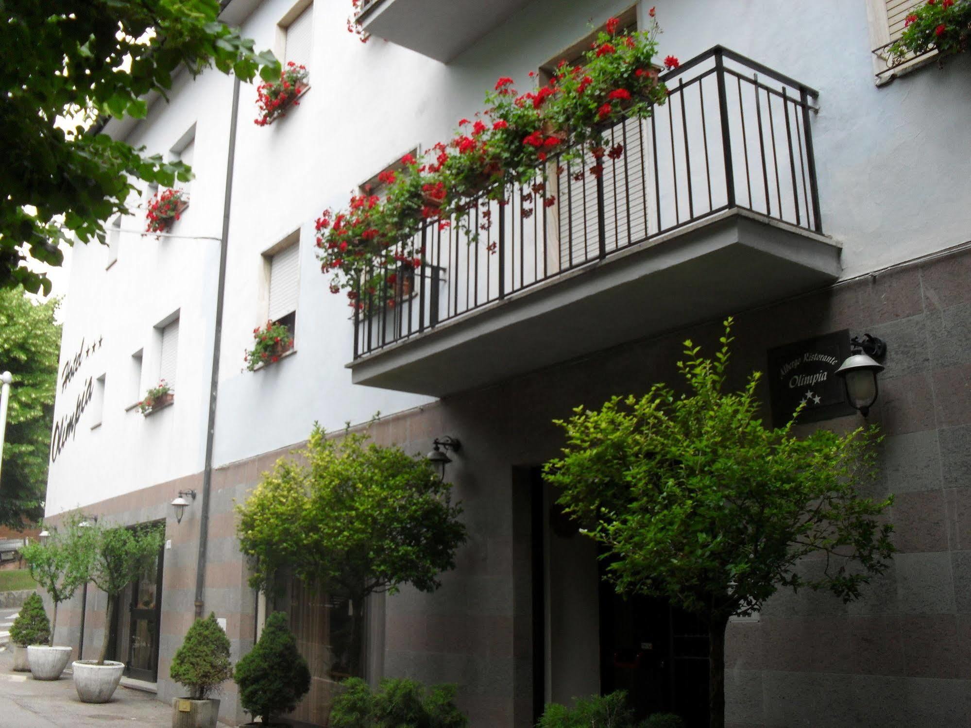 Albergo Ristorante Olimpia Аббадиа Сан Сальваторе Экстерьер фото